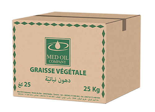 Graisse végétale - palmiste 25kg